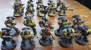 I tried out different iconography as I went along.