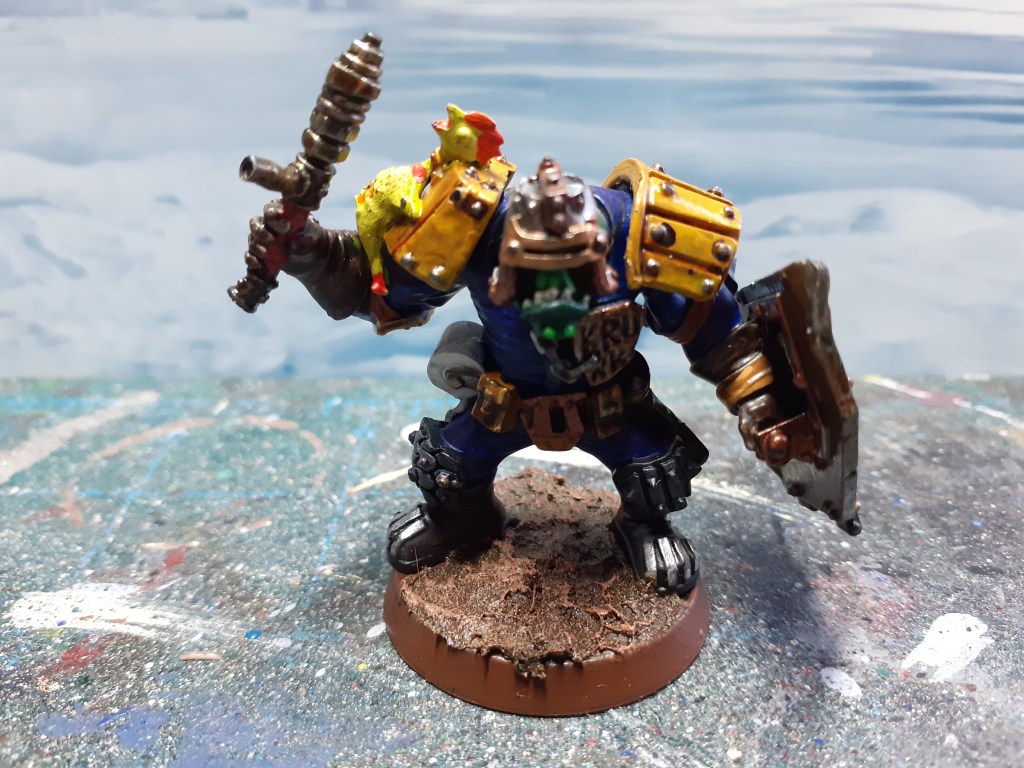 note the toilet roll on his belt!